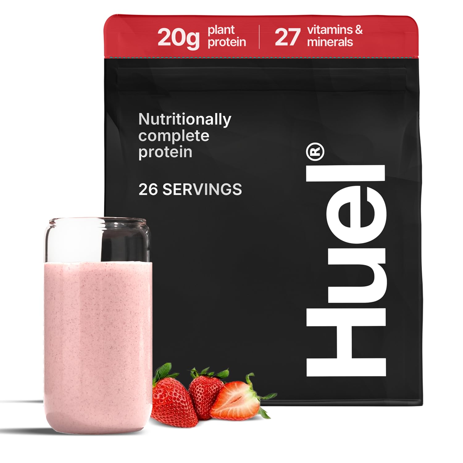 Huel Vegan Protein Powder | Vanilla | Complete Nutrition | 20g Protein