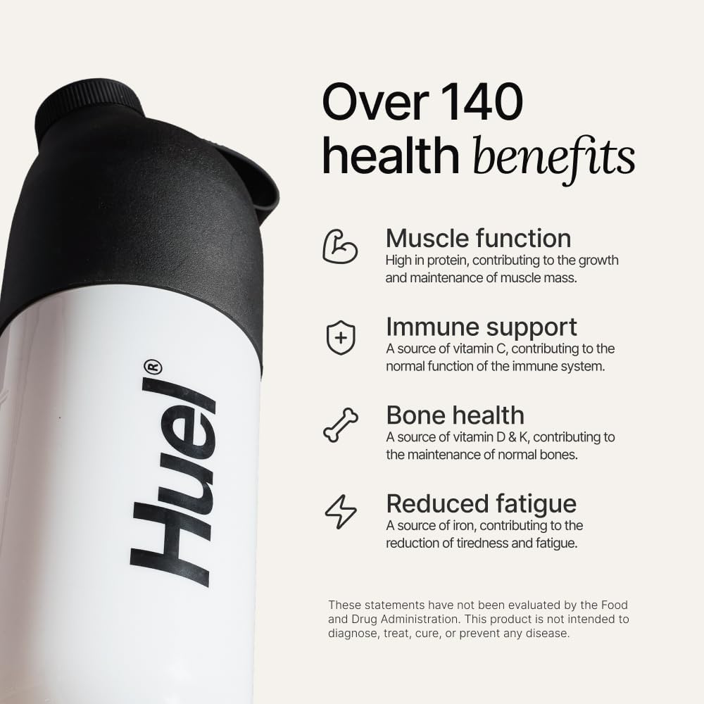 Huel Vegan Protein Powder | Vanilla | Complete Nutrition | 20g Protein