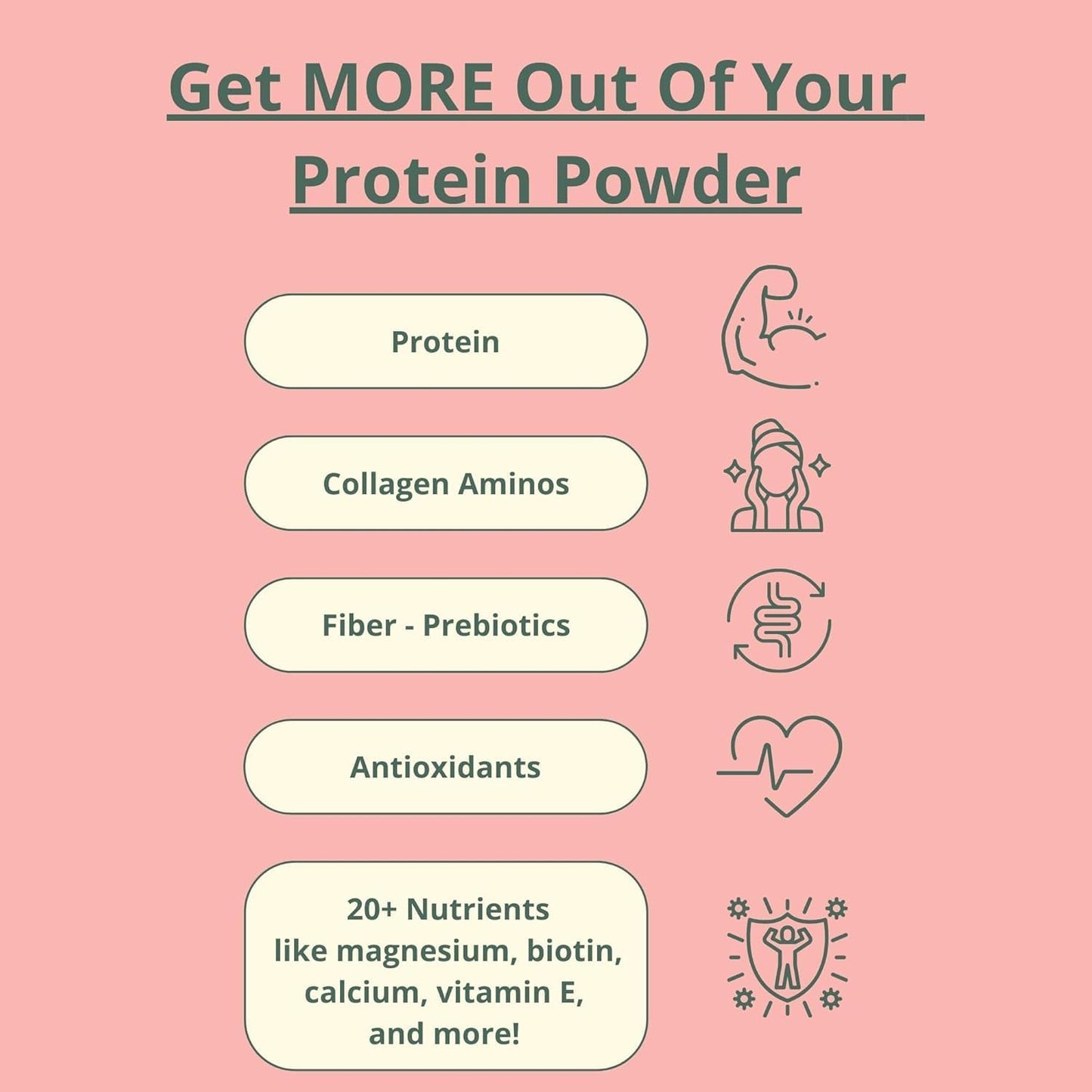wellious Almond Vegan Protein Powder, Vanilla, 18g Protein, Soy-Free