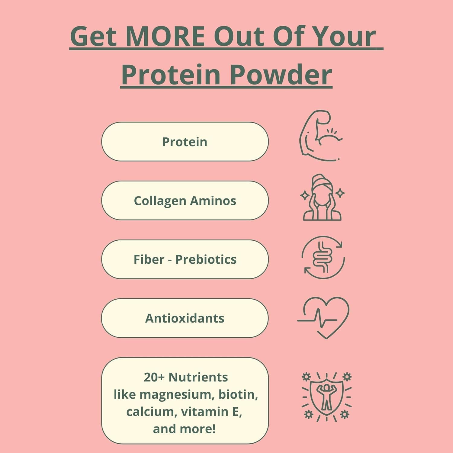 wellious Almond Vegan Protein Powder, Vanilla, 18g Protein, Soy-Free