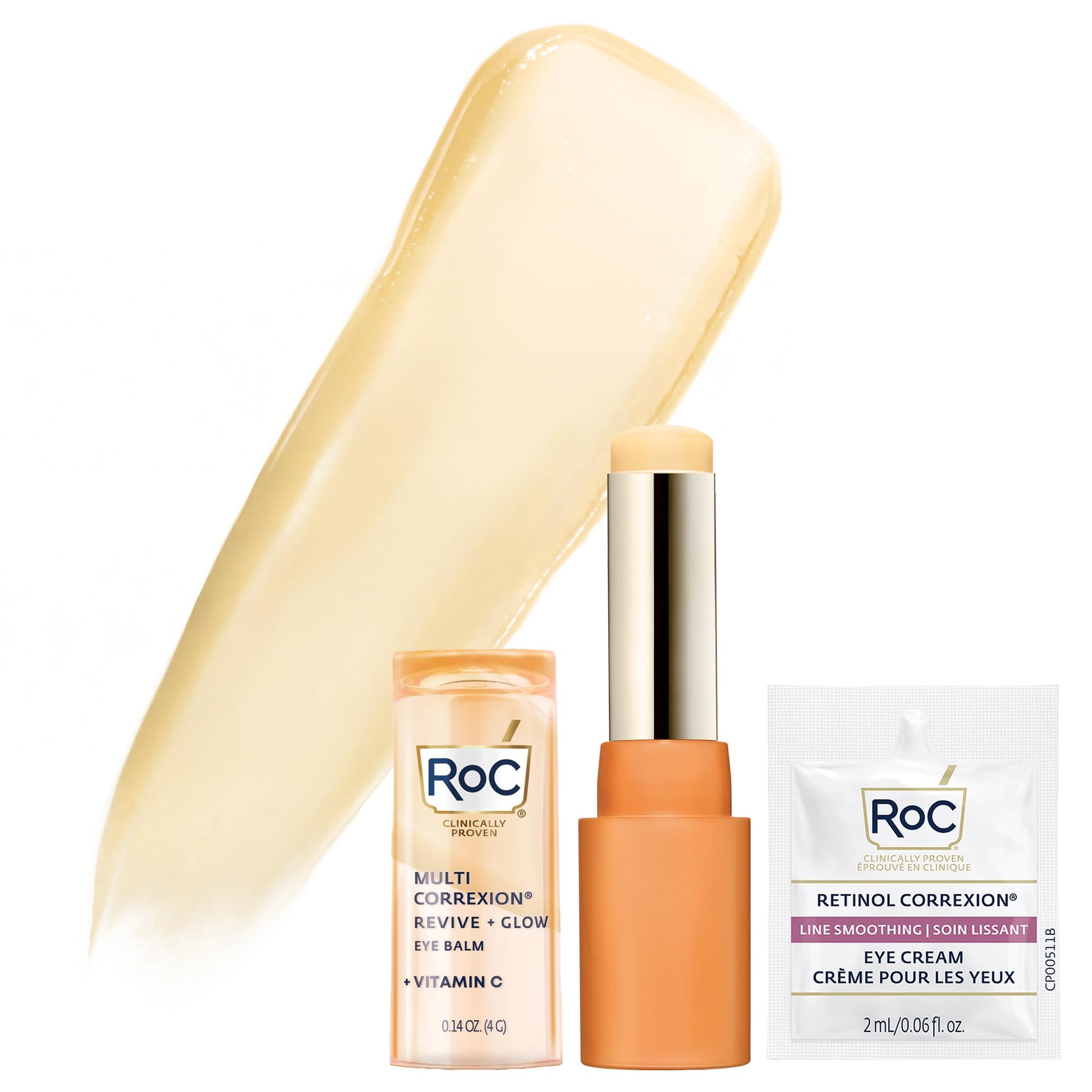 RoC Multi Correxion Revive + Glow 10% Active Vitamin C Serum for Face, Daily Anti-Aging Wrinkle and Skin Tone Skin Care Treatment, Brightening Serum , 1 Fluid Ounce (Packaging May Vary)