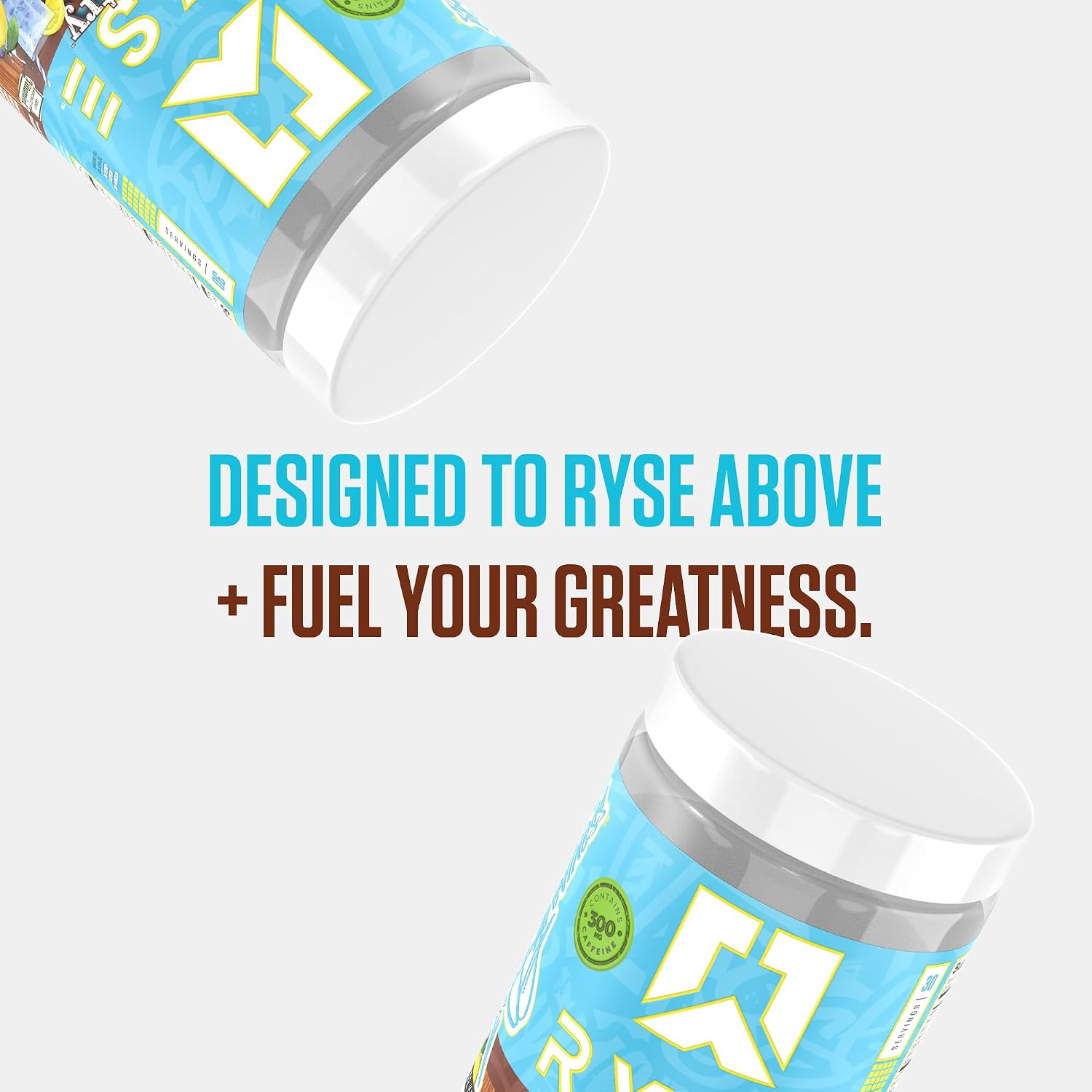 RYSE Loaded Pre Workout Powder - Country Time Blueberry Lemonade - Daily Pre-Workout for Men & Women with 300mg Caffeine, Beta Alanine, and Citrulline for Pump, Focus, and Energy - 30 Servings