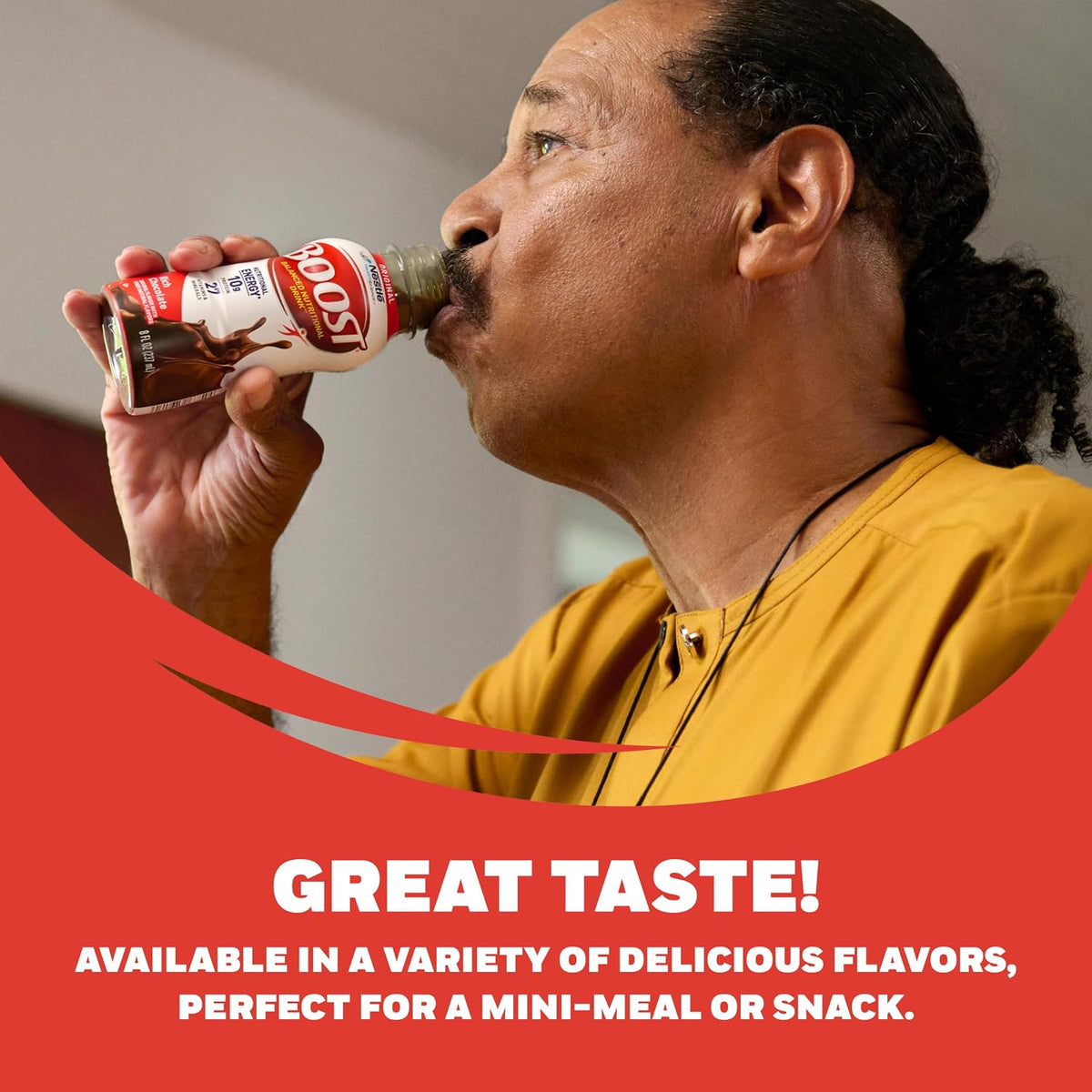 BOOST Original Nutritional Shake, Ready to Drink, Peaches & Crème, 24 Pack