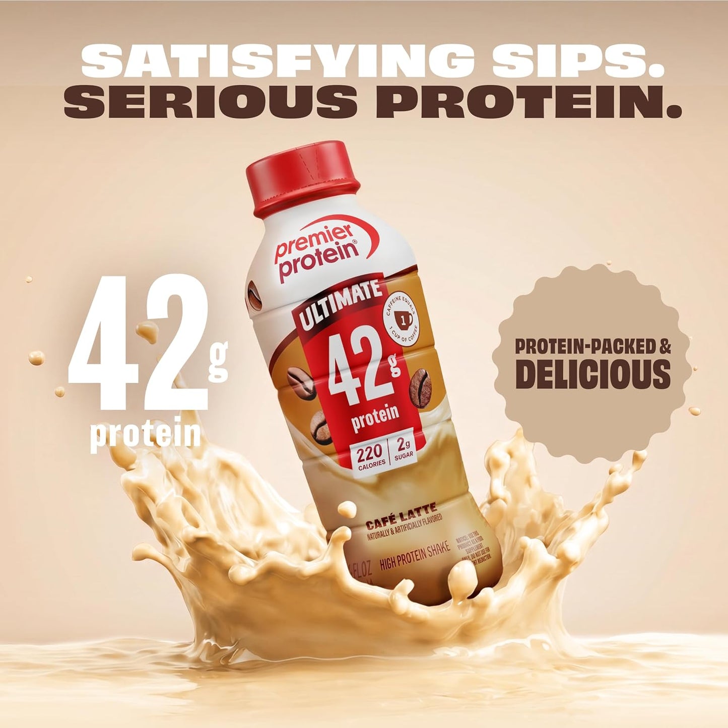 Premier Protein ULTIMATE 42g High Protein Shake, Variety Pack, 12 Pack