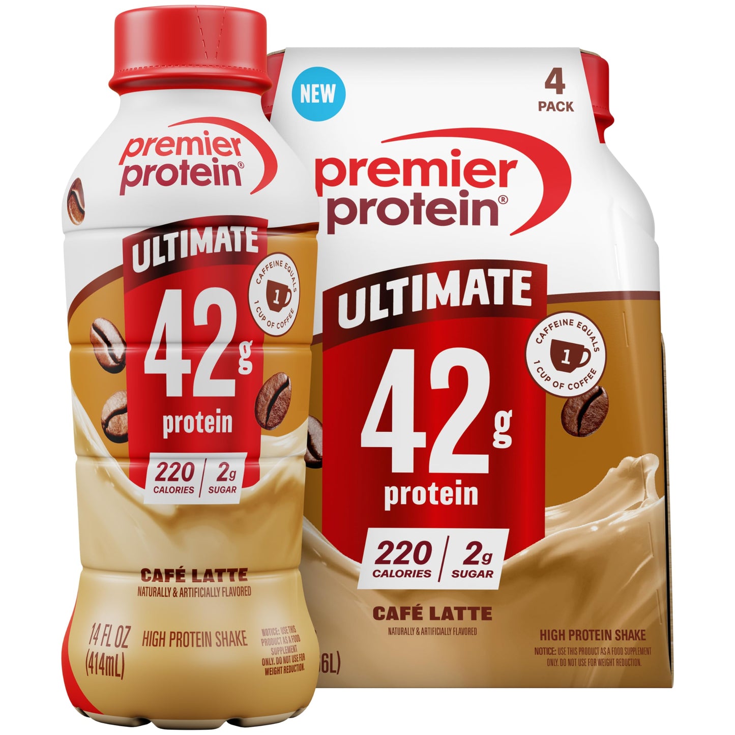 Premier Protein ULTIMATE 42g High Protein Shake, Variety Pack, 12 Pack