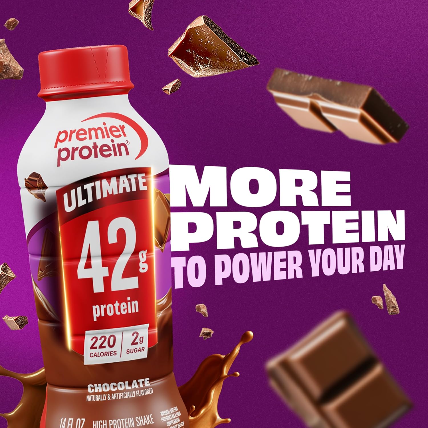 Premier Protein ULTIMATE 42g High Protein Shake, Variety Pack, 12 Pack